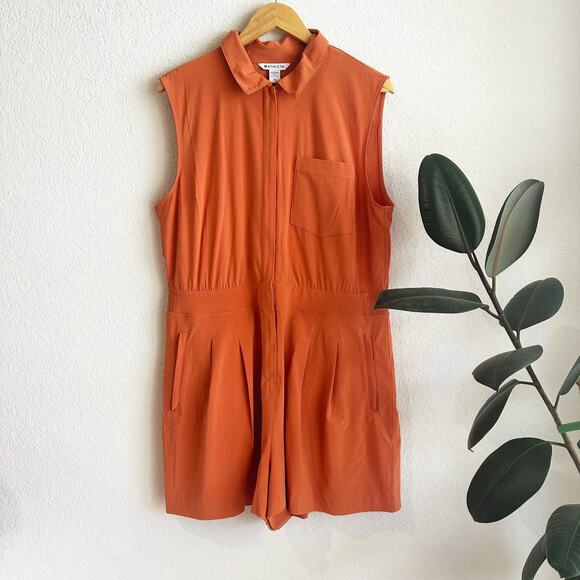 Athleta Pants - Athleta Women Brooklyn Utility Romper Size 16 Gorpcore Hiking Outdoors Stretch